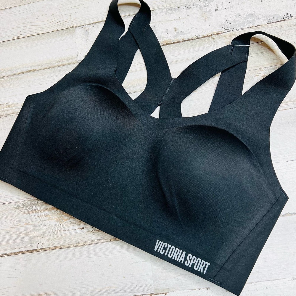 NEW Victoria's Secret Sports Bra 34B Wireless Padded Athletic Fitness Running